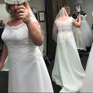 Wedding dress from country lace bridal💍💒👰‍♀️